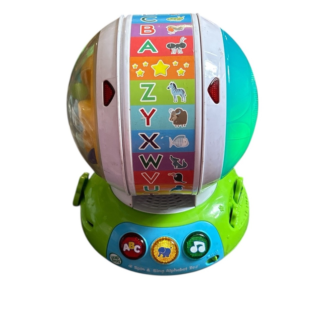 Green Interactive Learning Toy with Lights